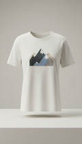 Graphic Tee with Metallic Detailing